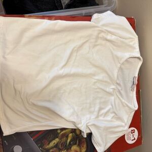 White Short Sleeve Top